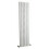 (Satin White) Nuie Sloane Vertical Double Panel Designer Radiator 1
