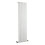(Satin White) Nuie Sloane Vertical Single Panel Radiator, Designer Radiator 1