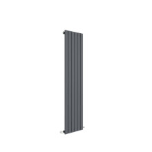 (Anthracite) Nuie Sloane Vertical Single Panel Radiator, Designer Radiator