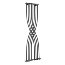 (Anthracite) Nuie Xcite Tall & Vertical Double Flat Panel Radiator, Designer Radiator, Wall Mounted, Ideal for Bathroom, Kitchen, Living Room