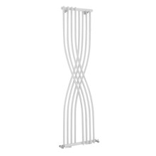 (High Gloss White) Nuie Xcite Tall & Vertical Double Flat Panel Radiator, Designer Radiator, Wall Mounted, Ideal for Bathroom, Kitchen, Living Room