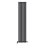 (1800mm x 360mm, Anthracite) Princia Vertical Single Oval Panel Radiator 1