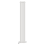 (1800mm x 240mm, White) Princia Vertical Single Oval Panel Radiator 1