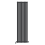 (1800mm x 480mm, Anthracite) Princia Vertical Single Oval Panel Radiator 1
