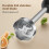Space-Saving Immersion Blender - 304 Stainless Steel Sharp Blades, 1M Cord 6