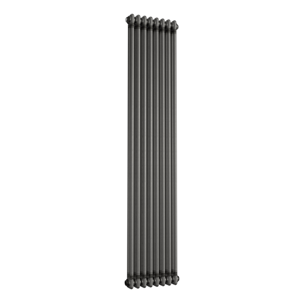 (1800Mm X 380Mm X 70Mm, 2) Helena Mkii Column Vertical Radiator - Raw Metal 5056066430171