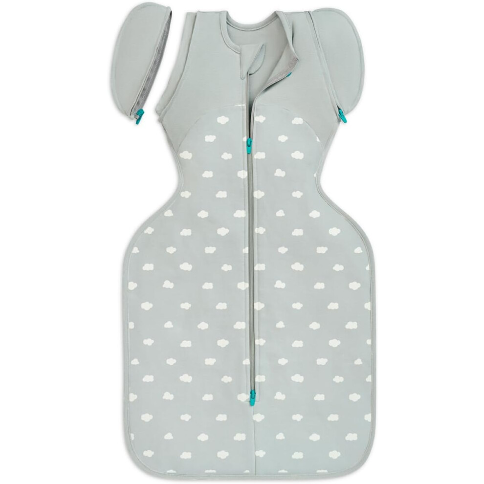 Transition Swaddle, Patented Zip-Off Wings, Help Baby Transition from Being Swaddled to Arms Free When Showing Signs of Rolling, 6-8.5 kg