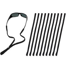 FUVBNQGT Glasses Straps 10 PCS Adjustable Non Slip Spectacles Cord and Sunglasses Strap, Multi Use Glasses Chain for Running, Reading, Sports