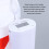 DIY Drip-Kit 18650 2000mAh Weiß 6,5  8  4 cm 6