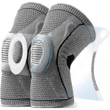 (L, 2PCS) The Ultra Knee Elite Knee Compression Medical Knee Brace Knee Compression Sleeve