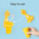 (White Rabbit) Wall Mounted Kids Toothbrush Holder Toothbrushing Cup Washing Cups Holders 2