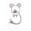 Unisex Mouse Ears Nose Bow Tie And Tail Set with Sound 1