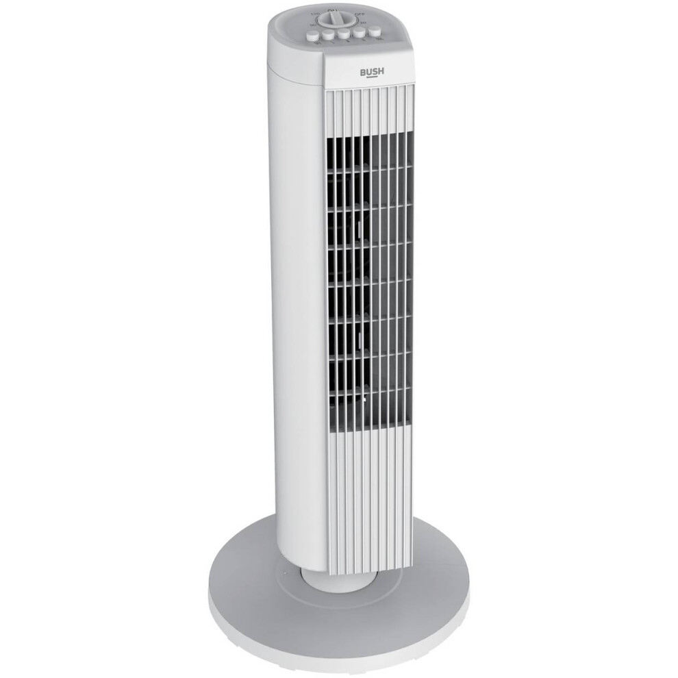 Bush White Tower Fan