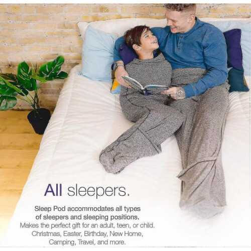 (185*50cm) Wearable Blanket Calming Sensory Sleeping Pod 2
