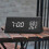 (Black white) Bedside Wooden Alarm Clock, Digital Dimmable Led Display-yujia 3
