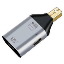 Usb C Adapter Type-c Female To Mini Displayport Male - 4k@60hz Hd Video (mini Dp-compatible)
