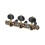 Guitar Machine Heads Classic Guitar String Tuning Pegs Key 3l3r Guitars Knobs Tuners Keys Part Repl 4