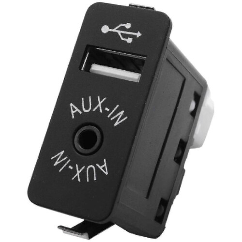 Car Aux Usb Port 12 Pin Bluetooth Interface Switch Panel Music Adapter for For E39 E53 X5 Z4 E85 E8-hy 2
