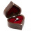 (B) Engagement Ring Box Heart Shape Wooden Ring Case Unique For Proposal Wedding 1