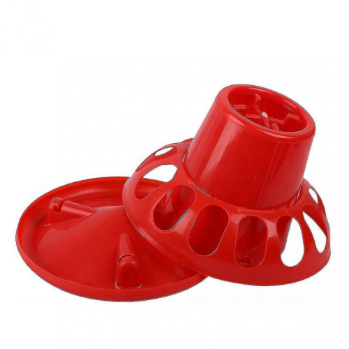 1.5l for Farm Brooder Poultry Automatic Fill Chick Feeder Stable Dispenser Quail 2