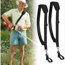 2 Pieces Mower Shoulder Straps Adjustable Universal Shoulder Harness for Leaf Blower Easy Release Strap String Trimmer Replacement Parts