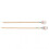 2024 2Pcs Marimba Yarn Mallets Soft Comfortable Handle Medium Hard Heads Yarn Marimba Mallets Head for Instrument Playing 2
