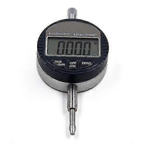 Digital Dial Indicator 0.01mm/0.0005inch Digital Probe Indicator Dial Test Gauge 0-12.7mm Test Indicator 1