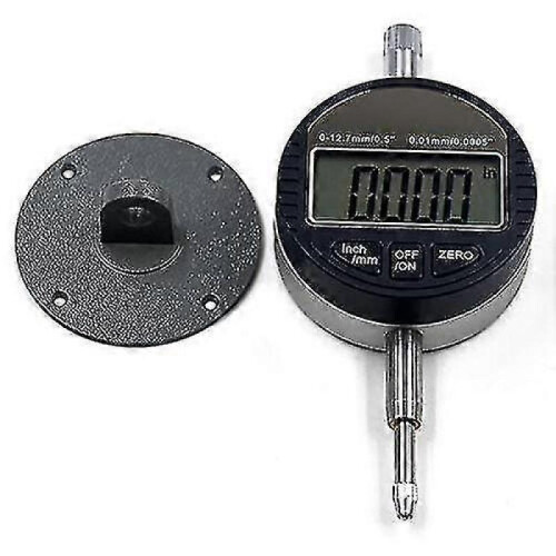Digital Dial Indicator 0.01mm/0.0005inch Digital Probe Indicator Dial Test Gauge 0-12.7mm Test Indicator 2