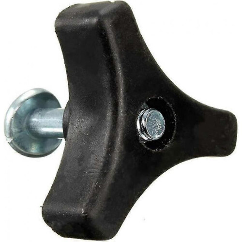 Triangle Knob Handle Universal Lawn Mower Handle Wing Nut (black) (2pcs) 1