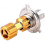 Motorcycle Headlight Bulb Electric Car Headlight Conversion Headlight (gold) (1pcs) 1