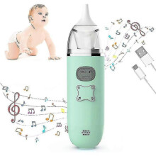 Baby Nasal Aspirator, Electric Baby Nose Sucker for Kids Toddlers, Baby Nose Cleaner, Automatic Booger Remover Sucker for Infants