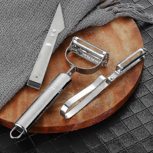 Stainless Steel Potato Peeler(silver)(1pcs) 2