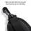 Backpack Straps Adjustable Padded Shoulder Straps for Backpack Dry Bag(1pcs, Black) 4