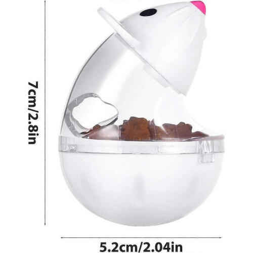 4 Pcs Small Cat Food Ball Dispenser for Interactive Training 1