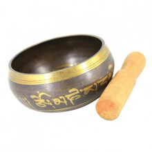 1 Set Meditation Bowl for Meditation Singing Bowl with Accessories Wooden Stand Wooden Mallet Handmade Tibetan Singing Bowl for Relaxation