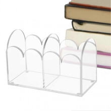 Clear Acrylic Card Box Protective Case for Trading Cards, 12 X 7.5 X 6.3 Cm