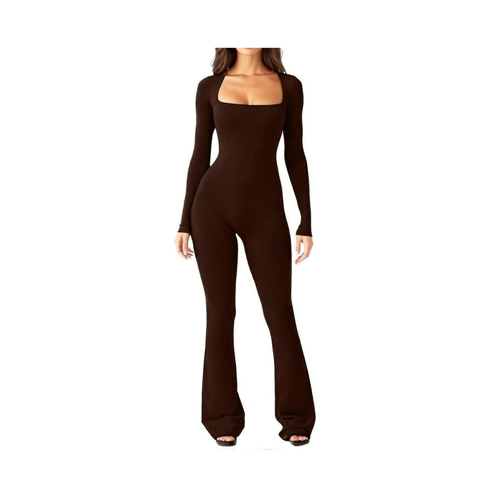 Women's Sexy One Piece Bodycon Outfit for Yoga Fitness Gym Jumpsuit