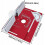 CNC Machine Router Table Insert Plate Aluminum Alloy for Woodworking Tasks (Red) 2