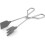 Kitchen Tongs 25cm with Silicone Blades 3