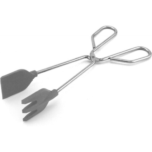 Kitchen Tongs 25cm with Silicone Blades 2