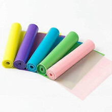 5 Pcs Yoga Resistance Bands Latex Straps for Stretching, Rubber Fitness Band for Exercise