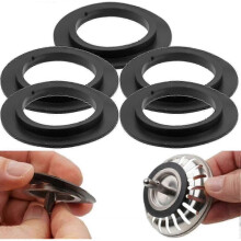 5 Pcs O-ring Seal Rubber, Bath Plug & Kitchen Sink Basin Snap Washers, Compatible Franke Basket Strainer Plugs 82 83mm-mxbc