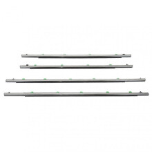 4pcs Window Moulding Trim 72410 SWA A01 Car Outer Weatherstrip for CR?V 2007 to 2011