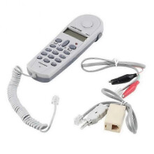 Telephone Phone Butt Test Tester Lineman Tool Network Cable Set Device C019 Check for Telephone Lin