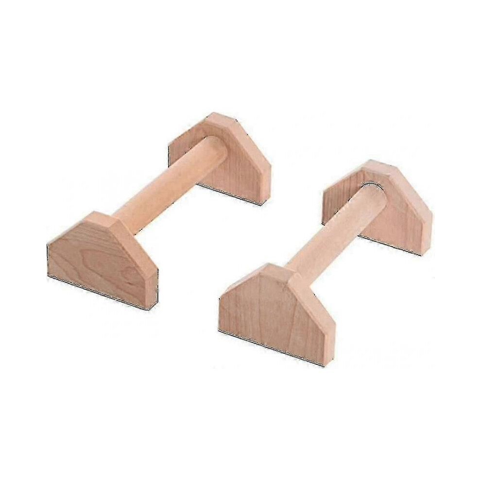 Push Up Bars Handstand Wooden Push Ups Push Up Stand Bar Fitness