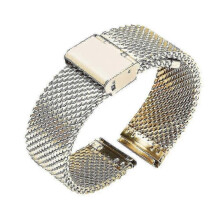 (18mm, Gold) 18mm 20mm 22mm 24mm Universal Milanese Watchband Quick Release Watch Band Mesh Stainless Steel Strap Wrist Belt Bracelet Black,hw