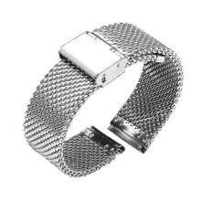 (20mm, Silver) 18mm 20mm 22mm 24mm Universal Milanese Watchband Quick Release Watch Band Mesh Stainless Steel Strap Wrist Belt Bracelet Black,hw