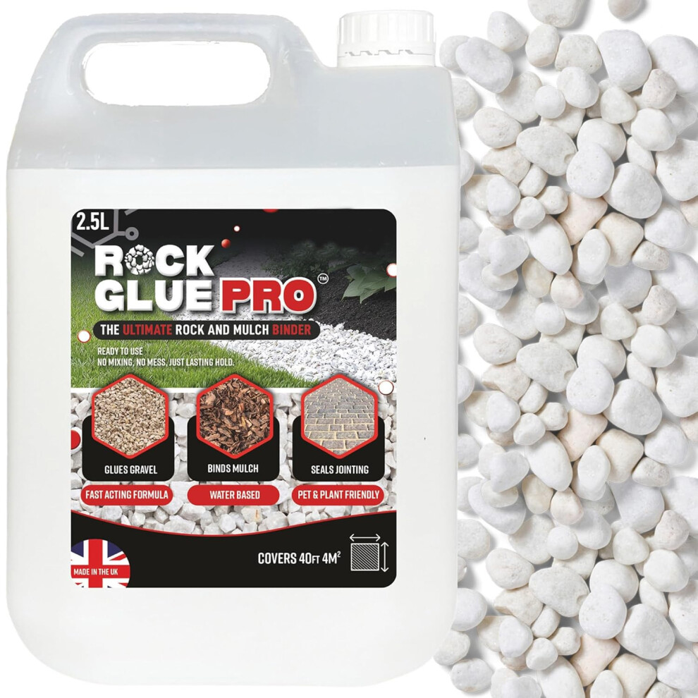 2.5 Litre Outdoor Mulch Glue For Landscaping Fast Drying