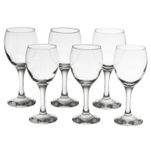 (245, 6) Champagne Flute Glasses Classic Tall Stemmed Barware Set