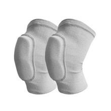 knee pads for adults and children, elastic, thickened sponge, for gym, yoga, fitness (Gray, S)